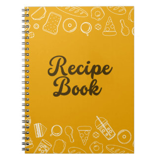 Spiral foto Notitieboek Recipe Book