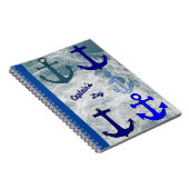 Spiral-fotoboek van kapitein Logboek Notitieboek (Rechterzijde)