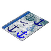 Spiral-fotoboek van kapitein Logboek Notitieboek (Linkerzijde)