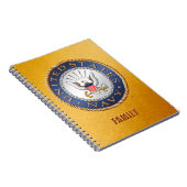 Spiral-fotonotebook uit de Amerikaanse marine Notitieboek (Rechterzijde)