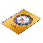 Spiral-fotonotebook uit de Amerikaanse marine Notitieboek (Linkerzijde)