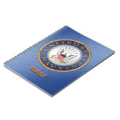 Spiral-fotonotebook uit de Amerikaanse marine Notitieboek (Linkerzijde)