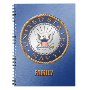 Spiral-fotonotebook uit de Amerikaanse marine Notitieboek
