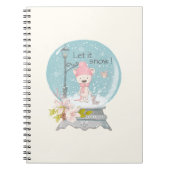 Spiral Fotonotizbuch  - Let it snow Notitieboek (Voorkant)