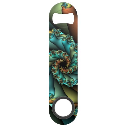Spiral Fractal Bottle Opener Speed Flessenopener (Achterkant)
