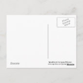 Spiral-fractal Briefkaart (Achterkant)