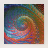 Spiral Fractal Legpuzzel (Verticaal)