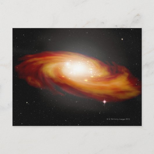 Spiral Galaxy 3 Briefkaart (Voorkant)