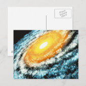 Spiral Galaxy 4 Briefkaart (Voorkant / Achterkant)