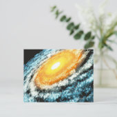 Spiral Galaxy 4 Briefkaart (Staand voorkant)