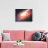 Spiral Galaxy Andromeda Milky Way Universe Stars Canvas Afdruk (Insitu (Woonkamer))