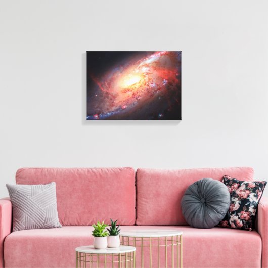 Spiral Galaxy Andromeda Milky Way Universe Stars Canvas Afdruk (Insitu (Woonkamer))