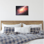 Spiral Galaxy Andromeda Milky Way Universe Stars Canvas Afdruk (Insitu (Slaapkamer))