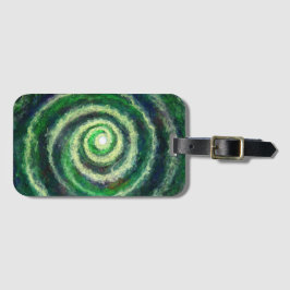 Spiral Galaxy Bagagelabel