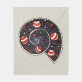 Spiral Galaxy Beach Planets Funny Astronomie Fleece Deken (Voorkant)