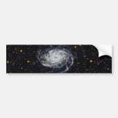 Spiral Galaxy Bumpersticker (Voorkant)