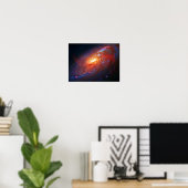 Spiral Galaxy, Canes Venatici schoonheid in ruimte Poster (Thuiskantoor)
