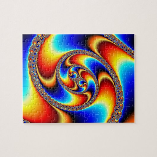 Spiral Galaxy - Fractal Art Legpuzzel (Horizontaal)