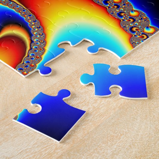 Spiral Galaxy - Fractal Art Legpuzzel (Zijkant)