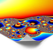 Spiral Galaxy - Fractal Art Poster (Hoek)