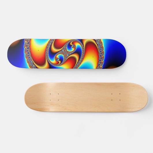 Spiral Galaxy - Fractal Art Skateboard (Horizontaal)