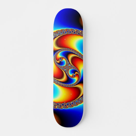 Spiral Galaxy - Fractal Art Skateboard (Voorkant)