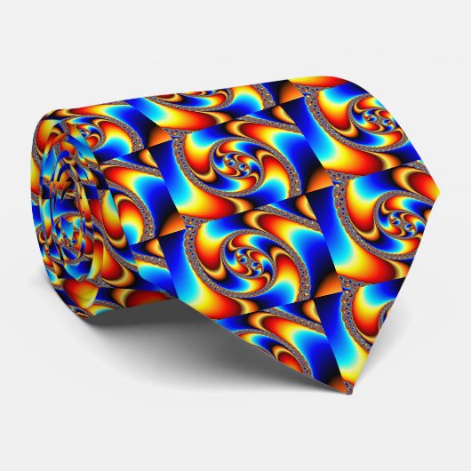 Spiral Galaxy - Fractal Art Stropdas (Opgerold)