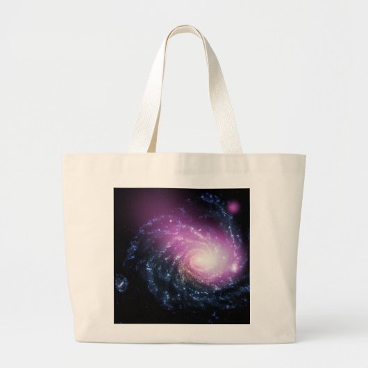 Spiral Galaxy Grote Tote Bag (Voorkant)