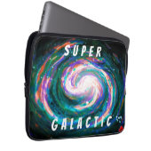 Spiral Galaxy in Space Super Galactic Laptop Sleeve (Voorkant Rechts)