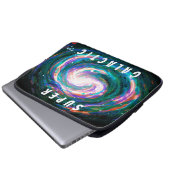 Spiral Galaxy in Space Super Galactic Laptop Sleeve (Voorkant onderkant)