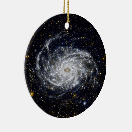 Spiral Galaxy Keramisch Ornament (Rechts)