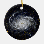 Spiral Galaxy Keramisch Ornament (Voorkant)
