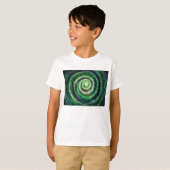 Spiral Galaxy Kinderen tagless T-shirt (Voorkant volledig)