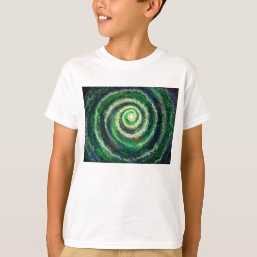 Spiral Galaxy Kinderen tagless T-shirt (Voorkant)