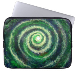 Spiral Galaxy-laptophoes Laptop Sleeve