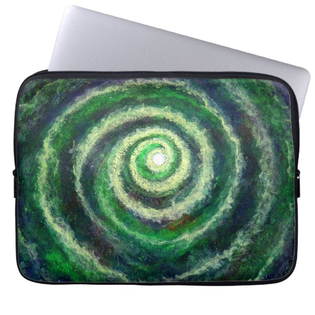 Spiral Galaxy-laptophoes Laptop Sleeve (Voorkant)