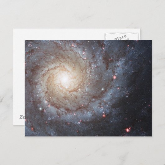 Spiral Galaxy M74 Briefkaart (Voorkant / Achterkant)