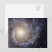 Spiral Galaxy M74 (Hubble) Briefkaart (Voorkant / Achterkant)