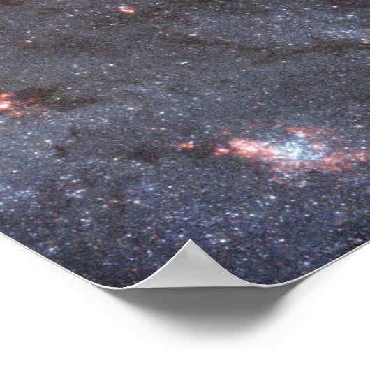 Spiral Galaxy M74 Poster (Hoek)