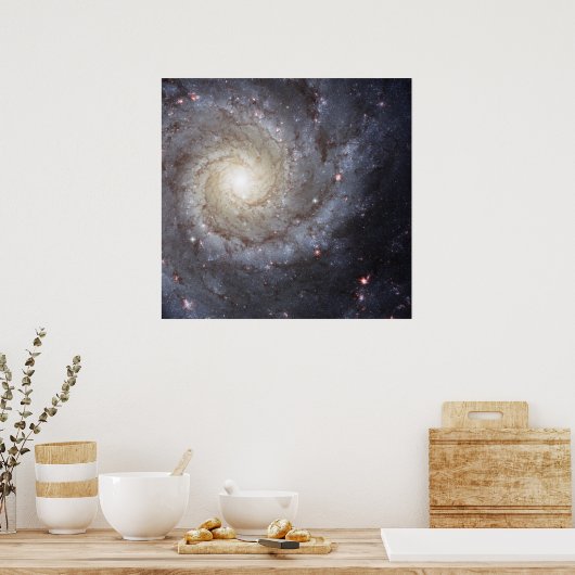 Spiral Galaxy M74 Poster (Keuken)