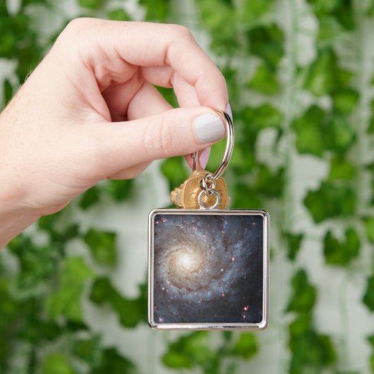 Spiral Galaxy M74 Sleutelhanger (Hand)