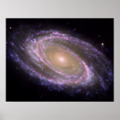 Spiral Galaxy M81 Poster (Voorkant)