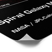 Spiral Galaxy M81 - Spitzer Space Telescope Poster (Hoek)