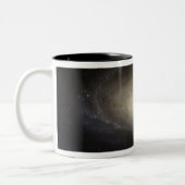 Spiral Galaxy M81 Tweekleurige Koffiemok (Links)