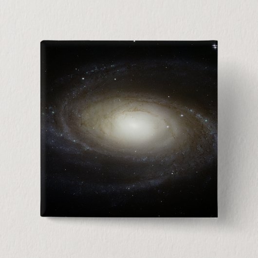 Spiral Galaxy M81 Vierkante Button 5,1 Cm (Voorkant)