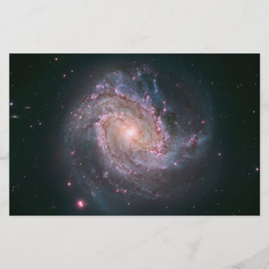 Spiral Galaxy M83 (NASA) Briefpapier (Voorkant)