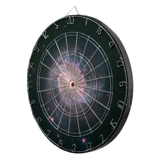 Spiral Galaxy M83 (NASA) Dartbord (Voorkant Rechts)