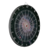 Spiral Galaxy M83 (NASA) Dartbord (Voorkant Links)