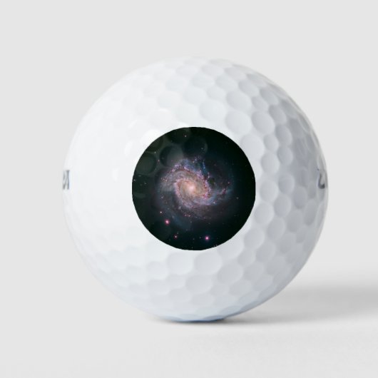 Spiral Galaxy M83 (NASA) Golfballen (Voorkant)
