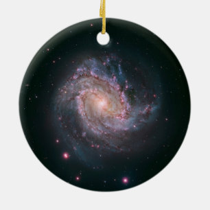 Spiral Galaxy M83 (NASA) Keramisch Ornament